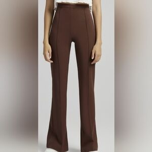 Bershka Brown Flare Pants Size US6/ EUR38/ MEX28